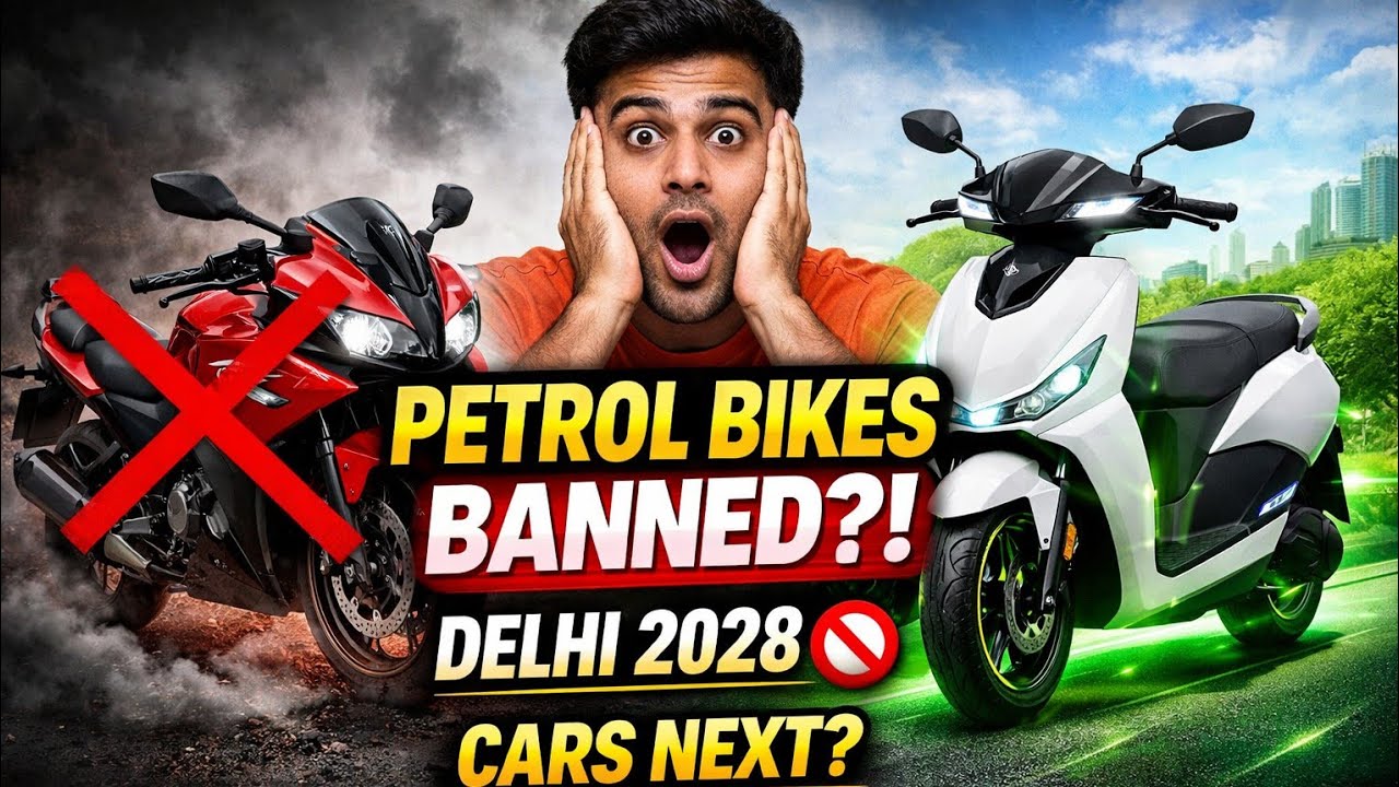 Don't Buy a Petrol Bike in Delhi? | 2028 Ban & EV Policy Explained | Aaradhya Goyal