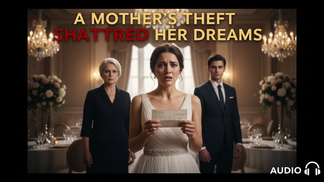 WEDDING DAY CHECK EXPOSES MOTHER'S THEFT, DESTROYED DREAMS RECLAIMED
