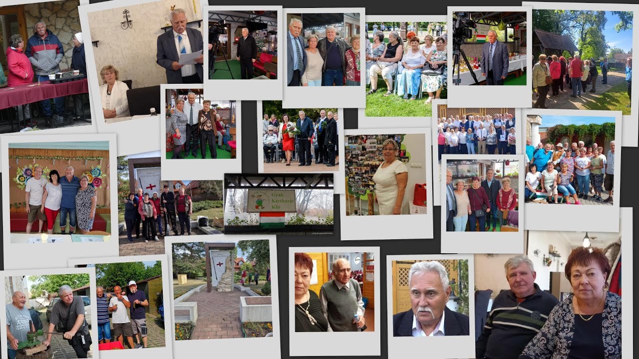 2025. év Európa Hungary Gyáli Kertbarátok Köre egész évi képeiből