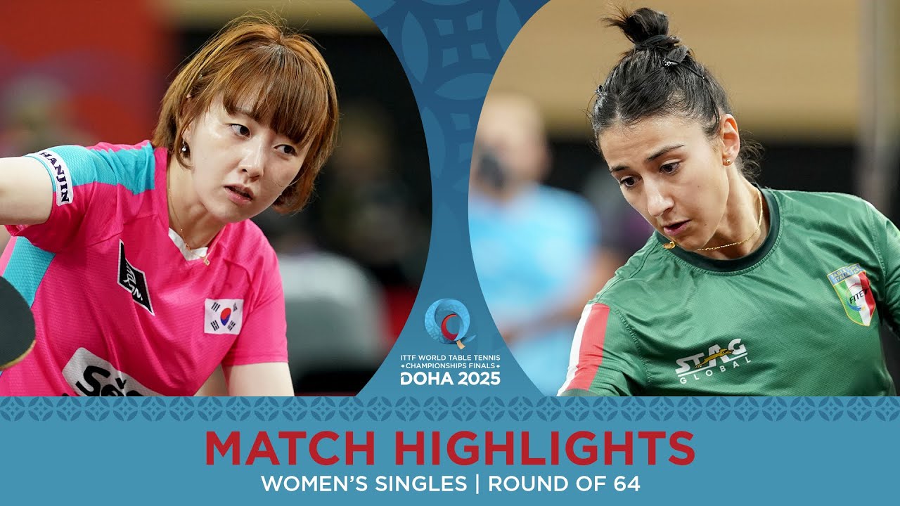 Suh Hyo Won vs Giorgia Piccolin | Match Highlights | #ITTFWorld2025