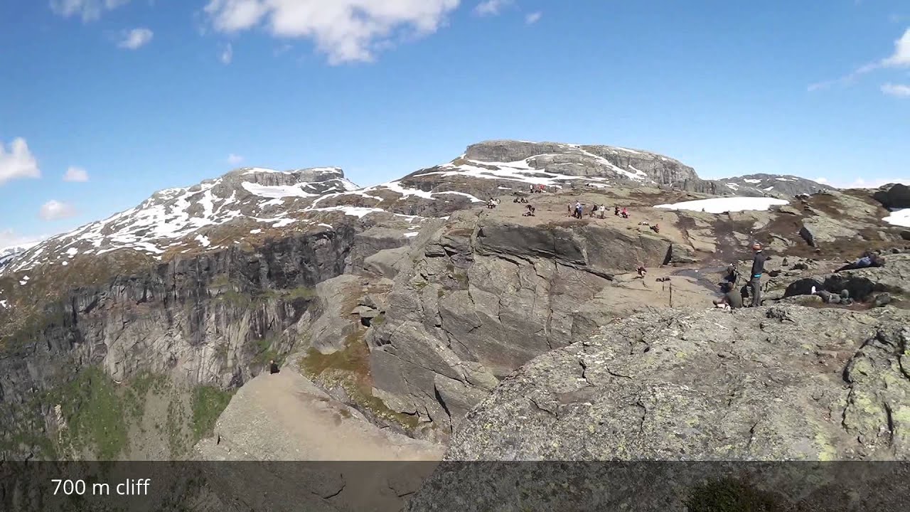 Trolltunga hike june 2014