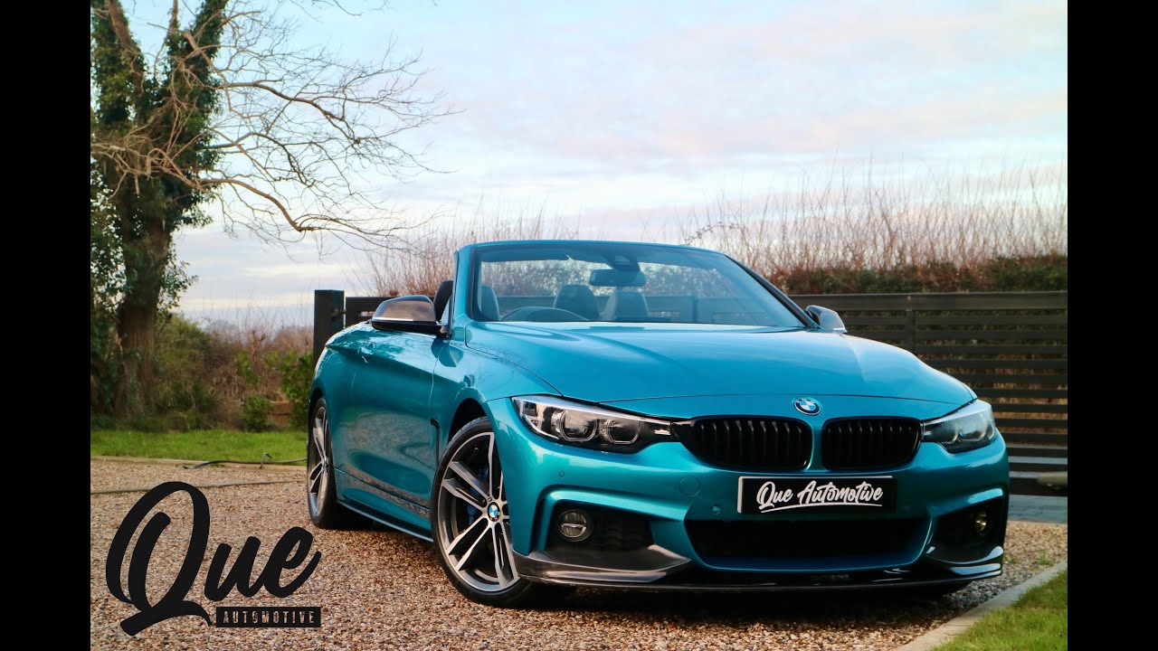 2018 BMW 440i M Sport Convertible with M Power & Sound Kit.