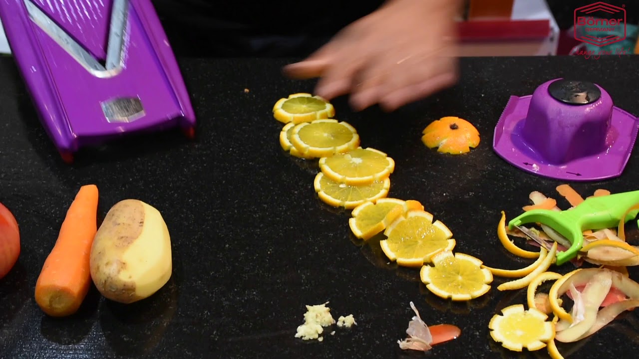 BORNER 6 in 1 Peeler