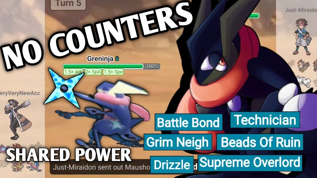 BEADS OF RUIN + DRIZZLE + BATTLE BOND GRENINJA BREAKS THE META | POKEMON SCARLET AND VIOLET