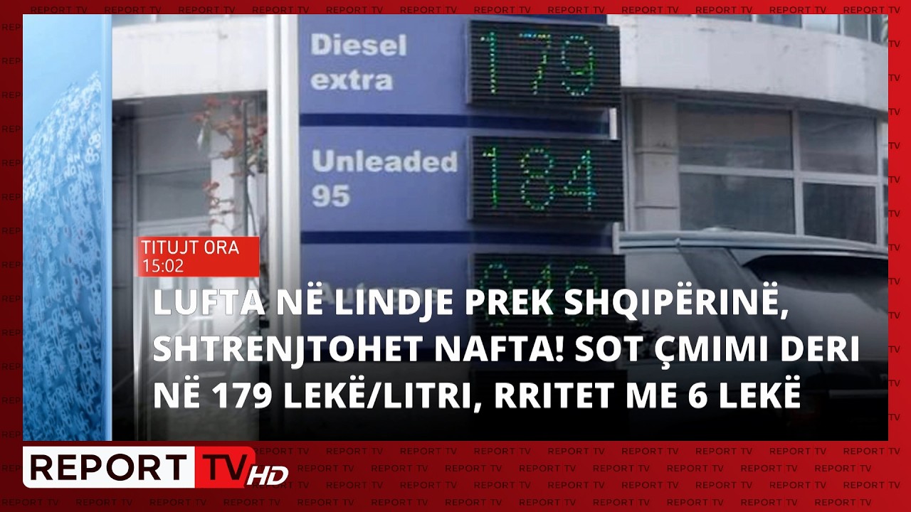 Report TV- Titujt kryesorë të lajmeve ora 15:00 (04.03.2026)
