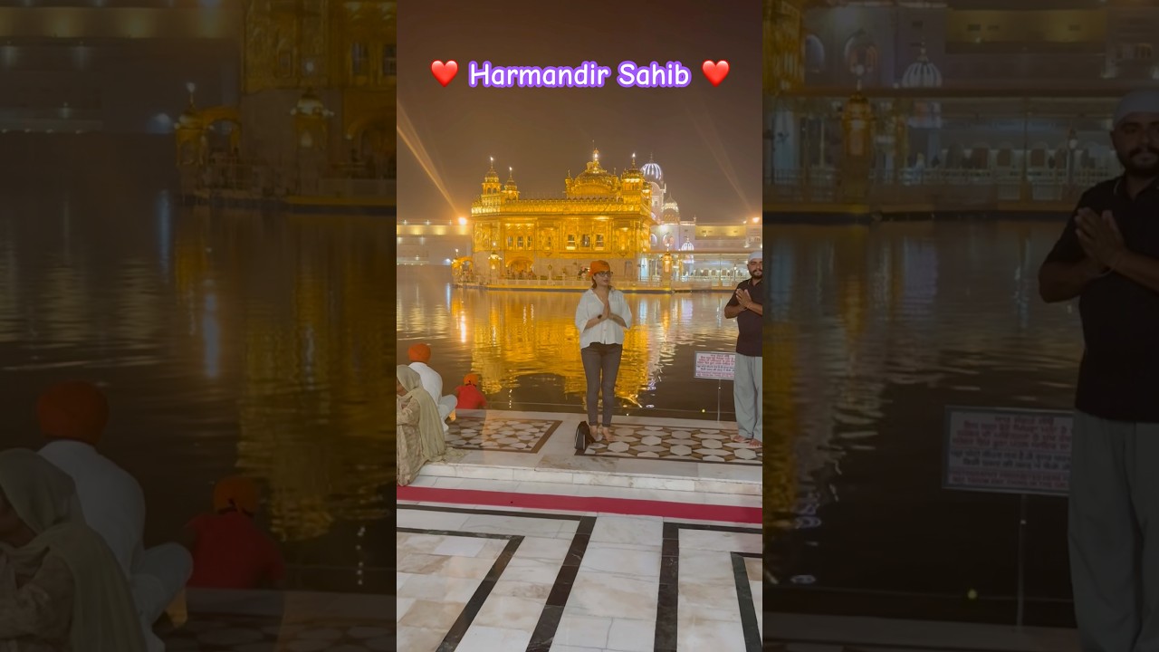 Golden temple Amritsar #wahguru #waheguruji #sikhtemple #sikhmusic #khalsa #harmandirsahib