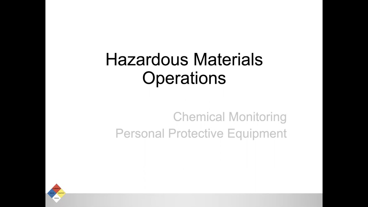 Hazmat Ops Lesson 6