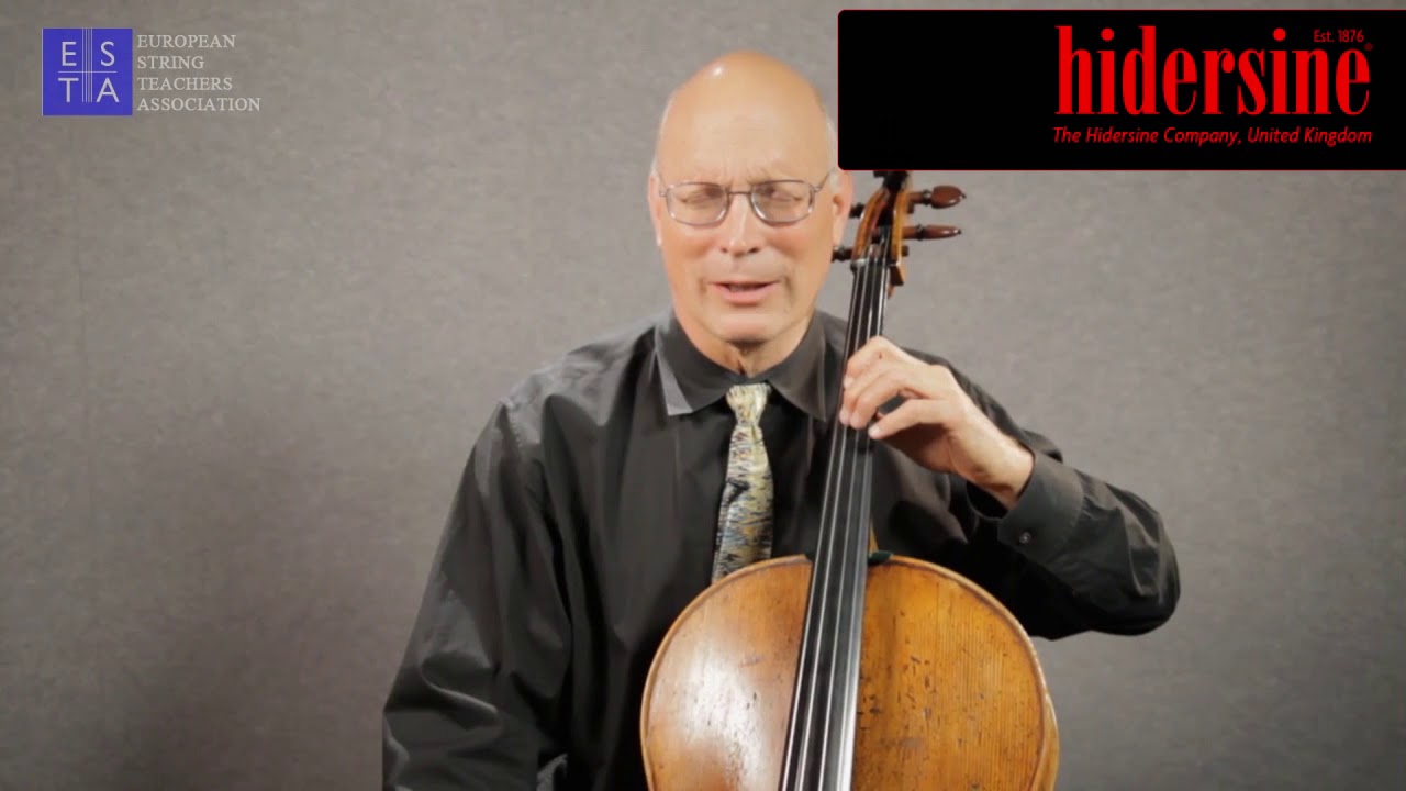 Cello technique: Détaché Casals crawl exercise