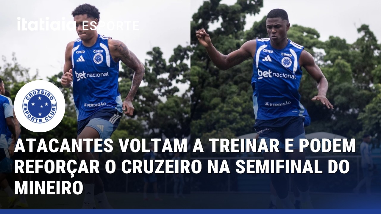 ATACANTES VOLTAM A TREINAR E PODEM REFORÇAR O CRUZEIRO NA SEMIFINAL DO MINEIRO