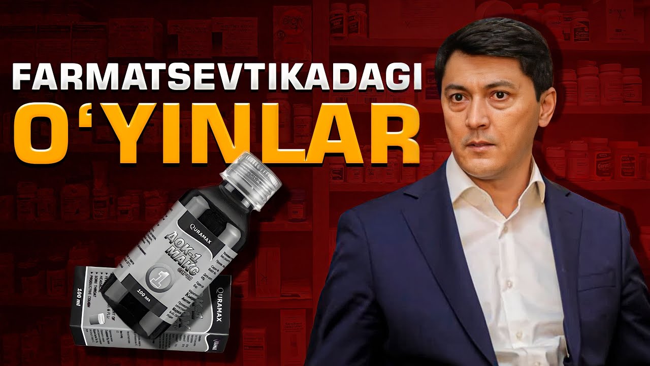 O‘ZBEKISTON FARMATSEVTIKASIDA BIZ BILMAGAN O‘YINLAR BOR