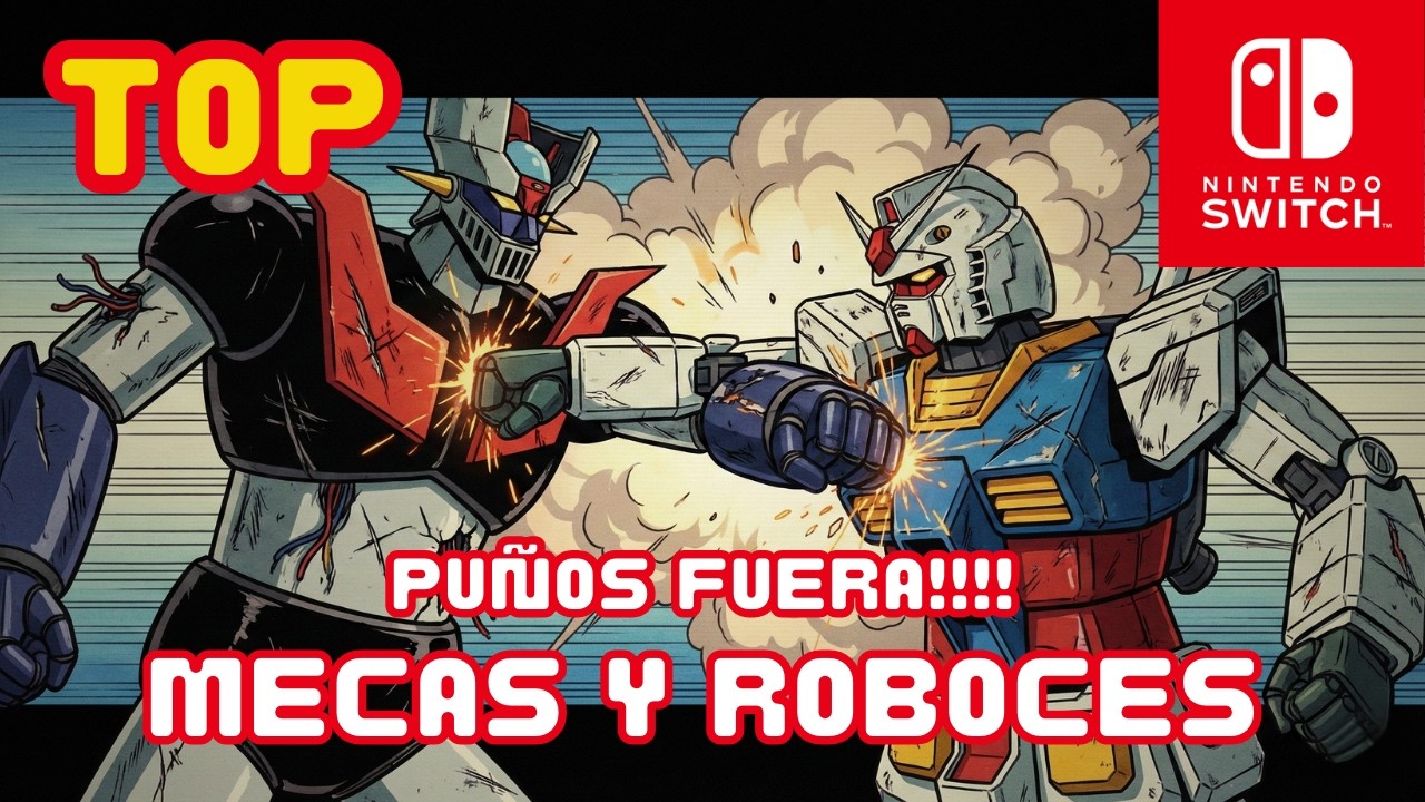 De Mazinger a Gundam: El ESPECIAL de ROBOTS que tu Switch necesita