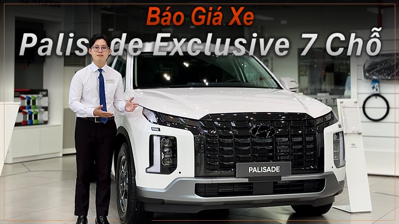 Giá Xe Hyundai PALISADE Bản Exclusive 7 Chỗ 2025 | Review Hyundai PALISADE 2025 Trang Bị Gì?