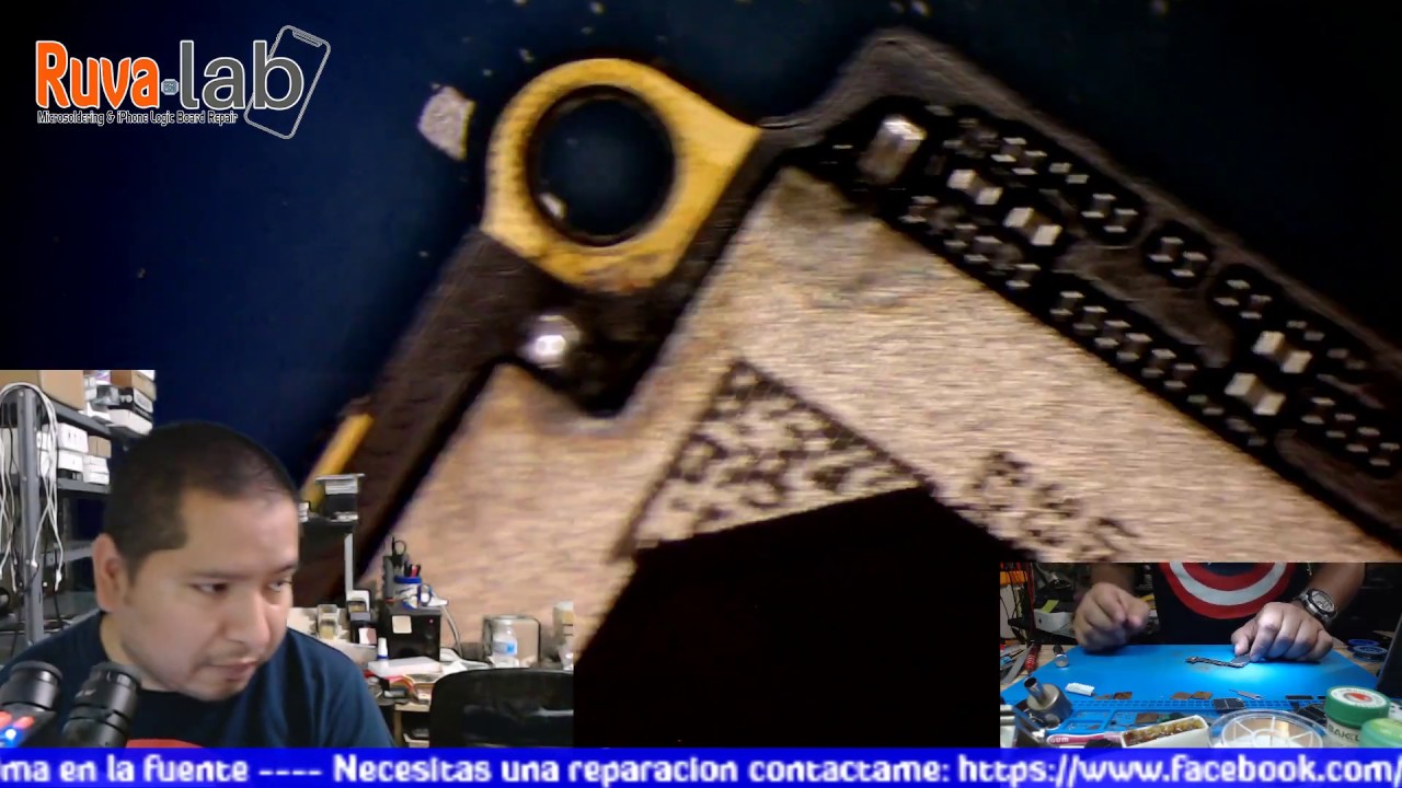 iPhone 8 Plus No prende fue mojado consumo de 100ma en la fuente