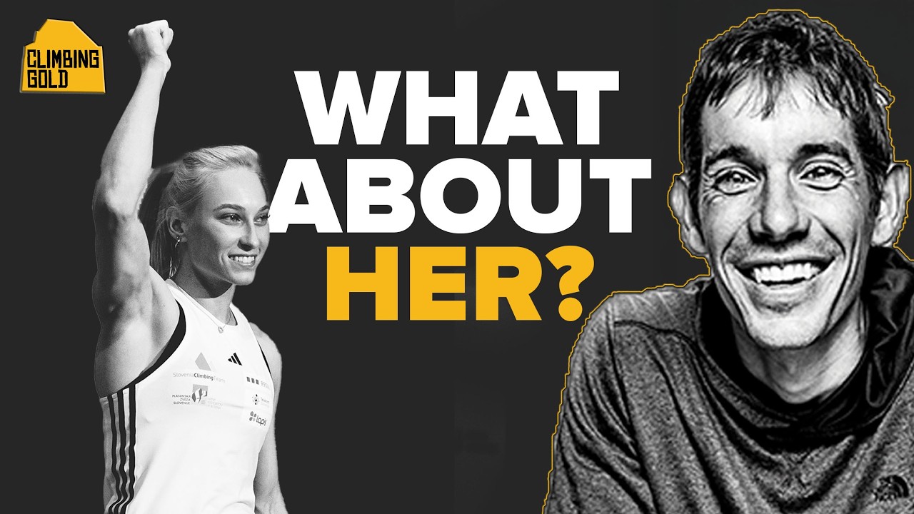 What Alex Honnold Thinks of Janja Garnbret | Behind the Scenes: Climbing Gold Podcast w/Alex Honnold