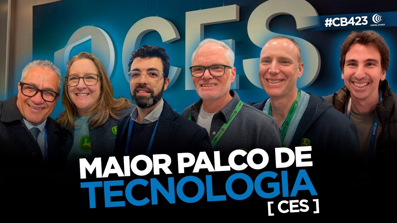 IA, máquinas e inovação: O encontro dos líderes mundiais em Vegas | Canal do Boi #423 | 13/03/26