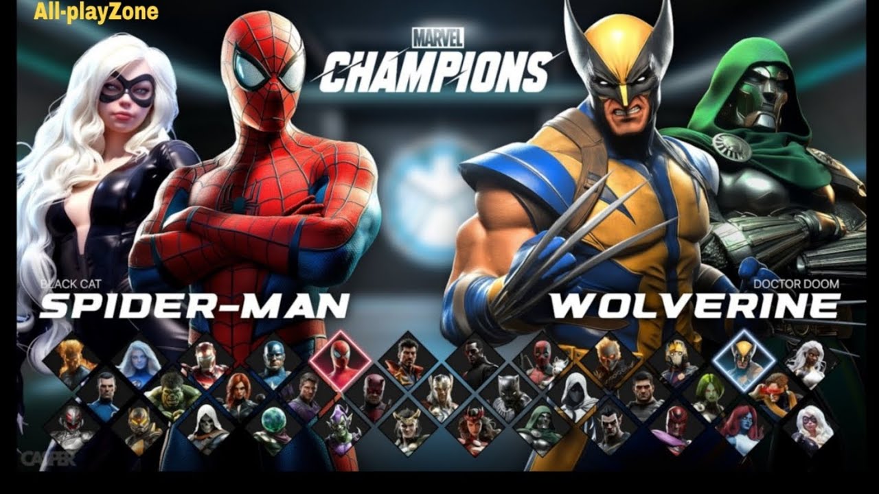Spider-Man vs Wolverine | Marvel Champions | Full Action Fight 💥 #champion 