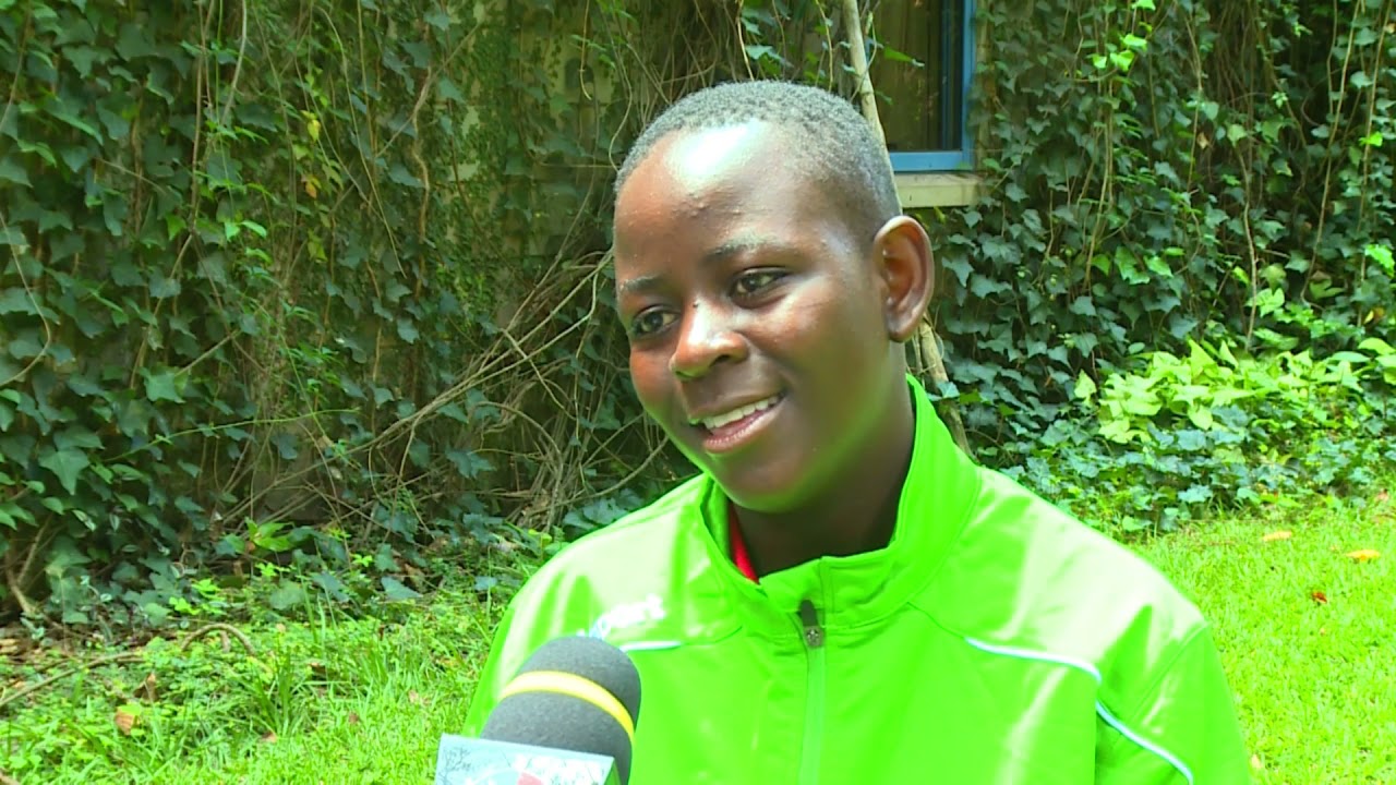 JENTRIX SHIKANGWA  HARAMBEE STARLETS FORWARD