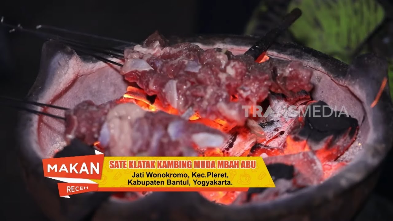 Ihsan Tarore Penasaran Rasa Sate Klatak Kambing Muda Mbah Abu | MAKAN RECEH (06/1/25)