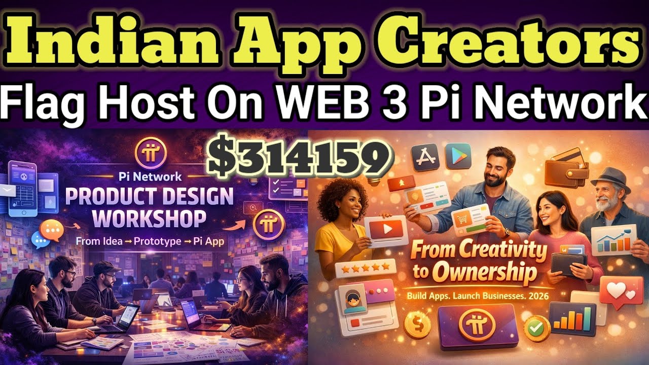 Indian App Creators in Pi Network Ecosystem | Pi Network New Update | Pi Network GCV Value | Faipoo 