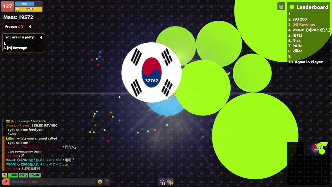 agma.io pro ability destruction #4 rec spam
