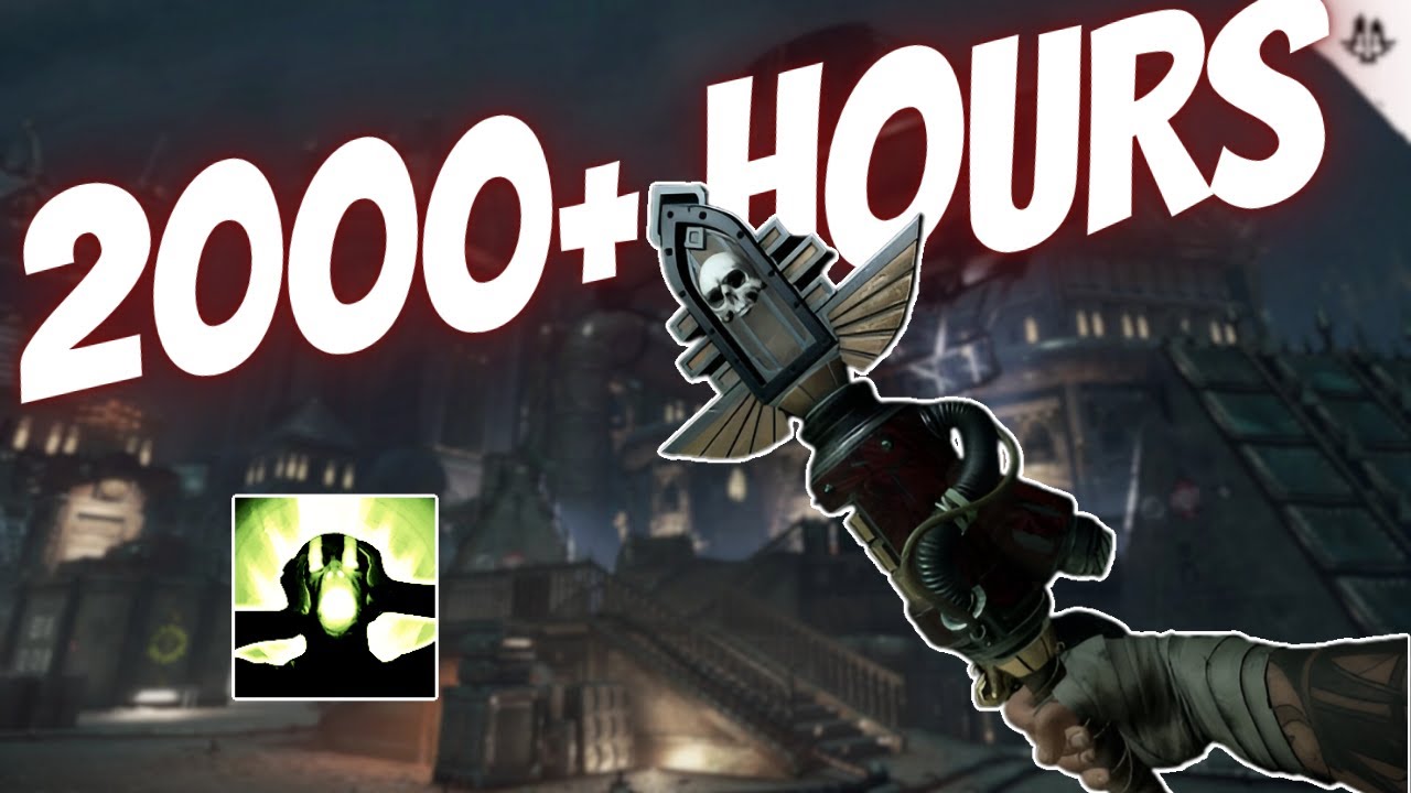 What 2000+ Hours of Darktide looks like...