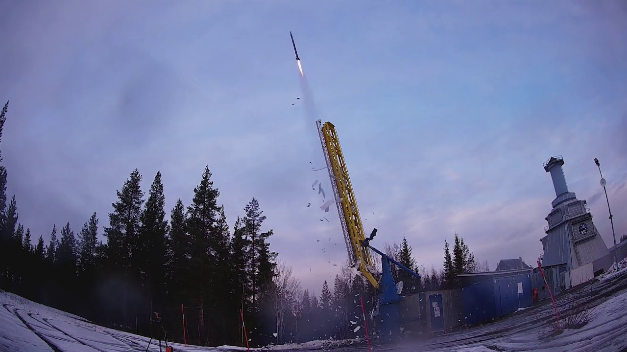 Space Team Aachen | STAHR Hybrid Rocket Launch