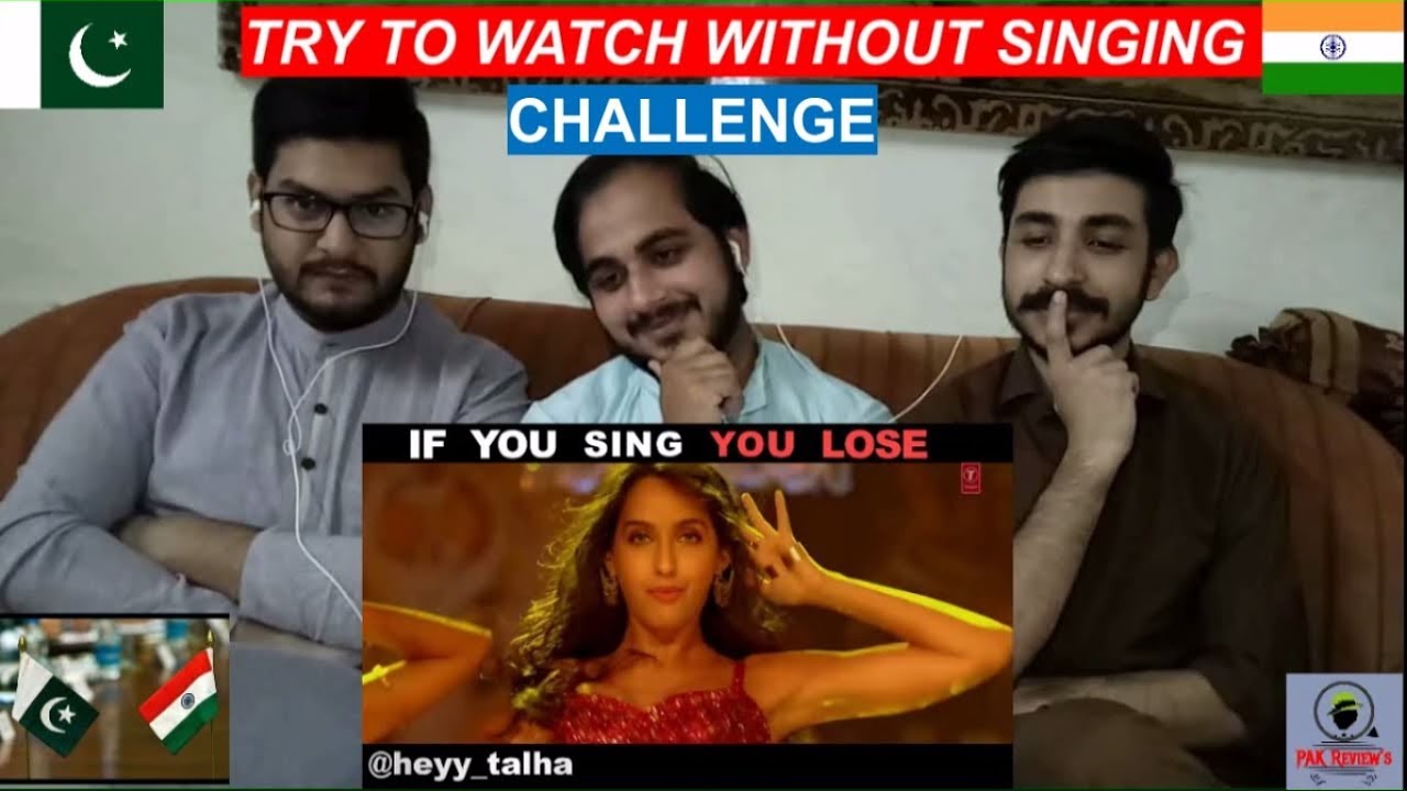 Pakistani Reaction On Try To Watch This Without SINGING or DANCING Challenge | PAK Review's|