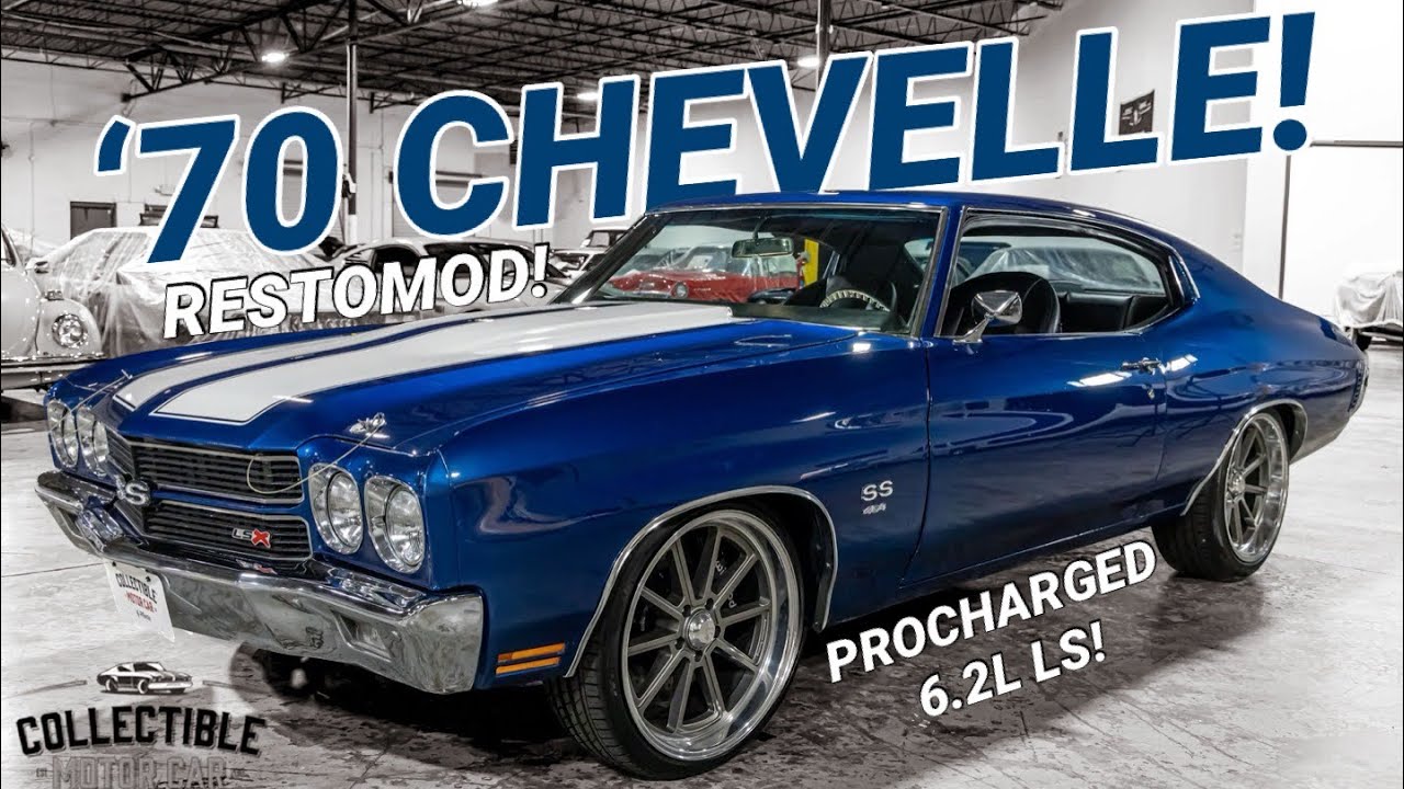 6.2L PROCHARGED 1970 Chevrolet Chevelle SS Restomod Review - Collectible Motorcar of Atlanta