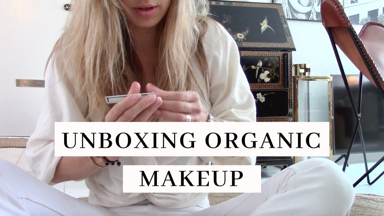 Unboxing organic makeup (Miild Beauty)