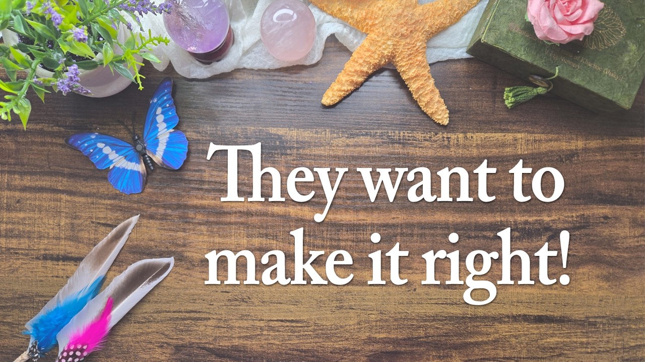 They assumed too much and feel terrible. They want to make it right!