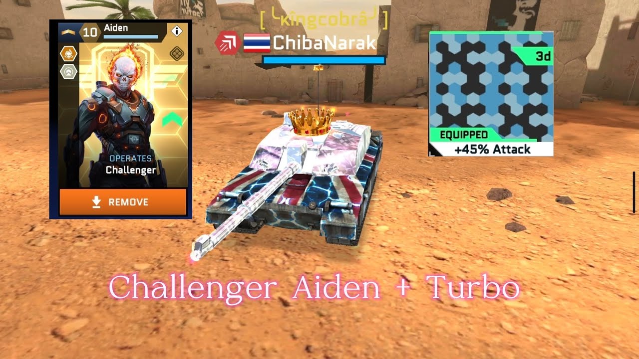 Massive Warfare | Challenger + Turbo | Aiden Pilot 💪 Gameplay !