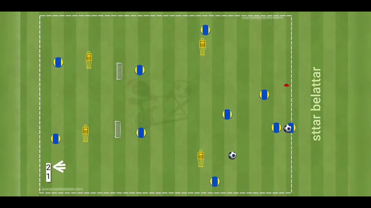 Alterner passe court_long football 
