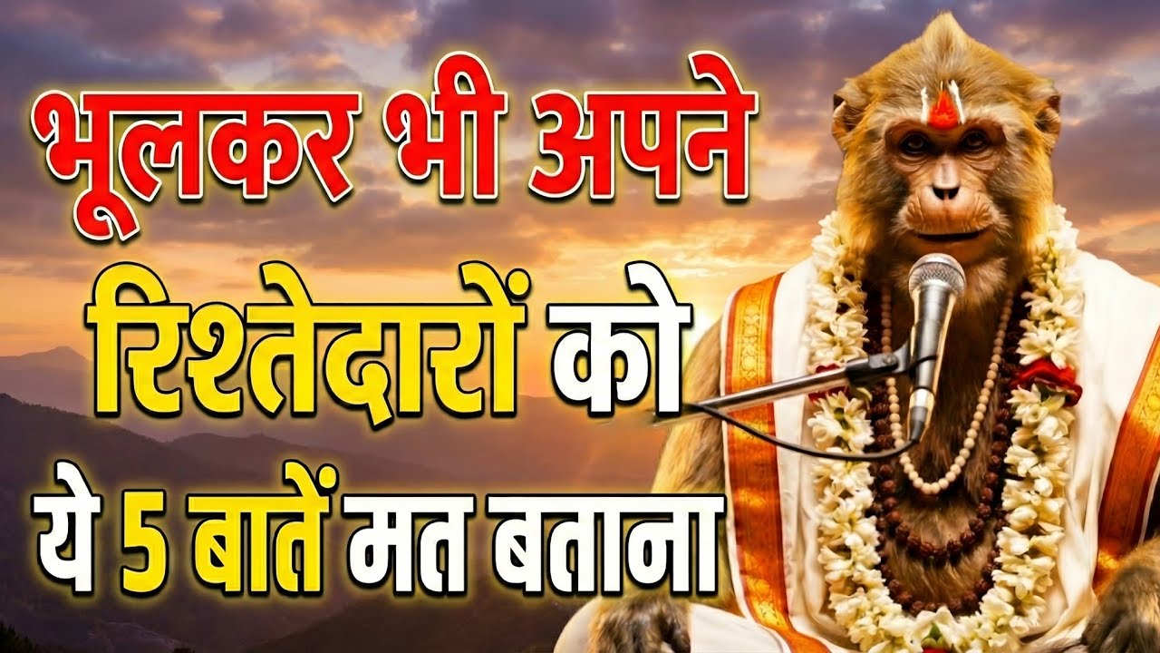 नर्क बन जाएगी जिंदगी! अगर रिश्तेदारों को पता चलीं ये 5 गुप्त बातें 🚫✨