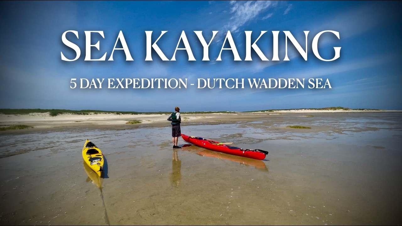 SCARY Sea Kayaking Across the Dutch Wadden Sea | Full Documentary