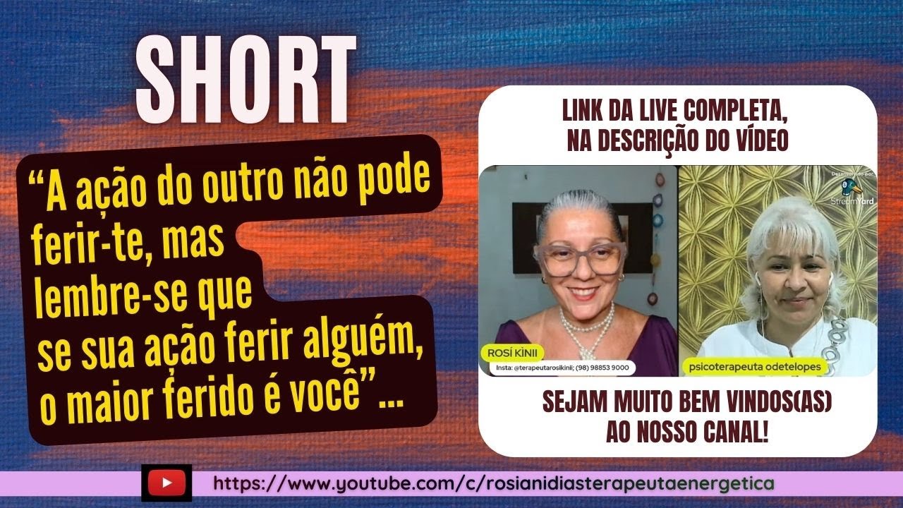 "A AÇÃO DO OUTRO NÃO PODE FERIR-TE" (MAYTREIA)