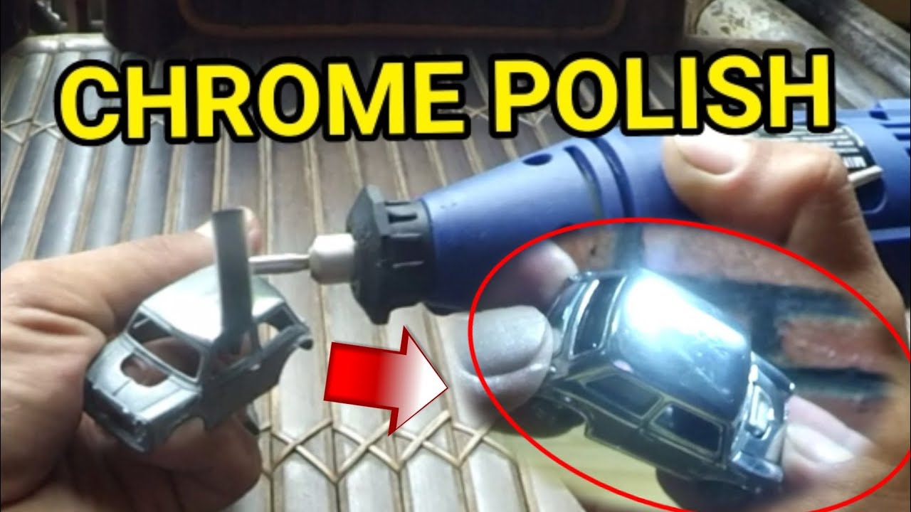 CHROME POLISH Hot Wheels Mini Copper #TUTORIAL