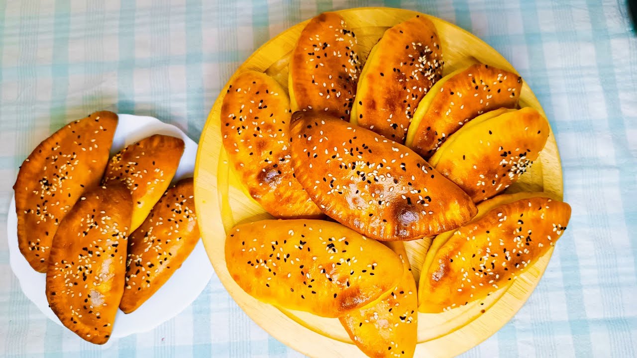 پیراشکی پنیری ترکی مخصوص صبحانه و عصرانه#Turkish cheese dumplings for breakfast and dinner