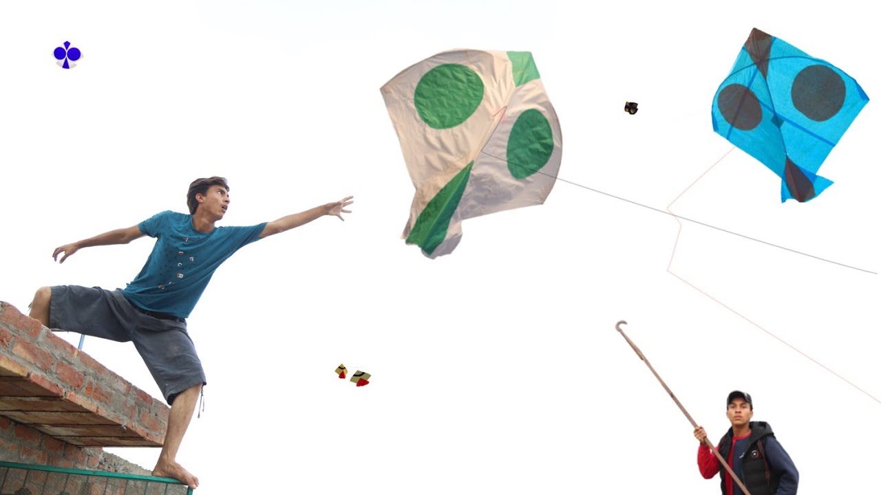 Caught Pakistani Gudda Vs Nasir Abubaker Kite Challenge