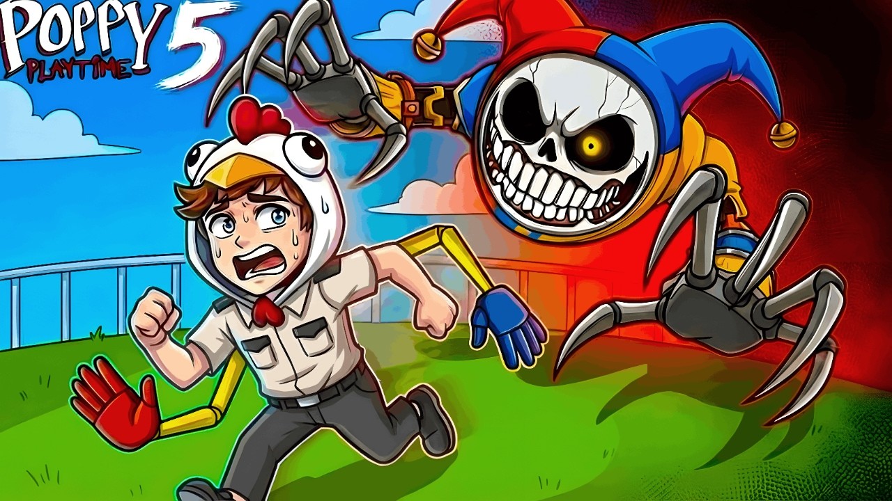 JE N'AURAIS JAMAIS DU Y'ALLER - POPPY PLAYTIME CHAPITRE 5 !