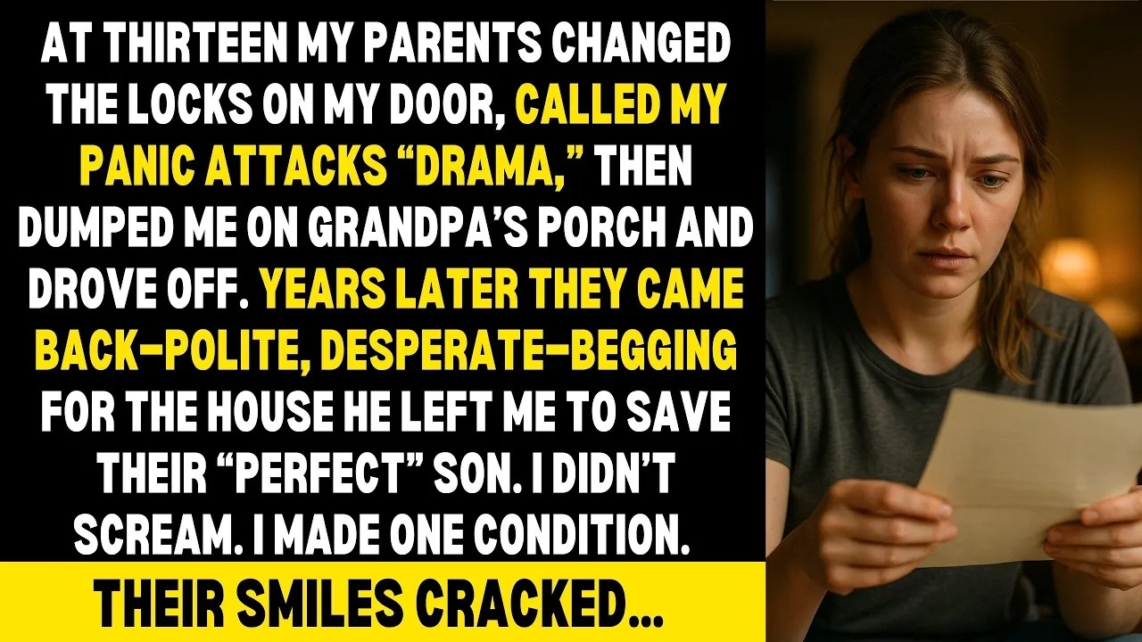 My Parents Locked Me Away for Being “Different” — Years Later, They Came Begging for My Help