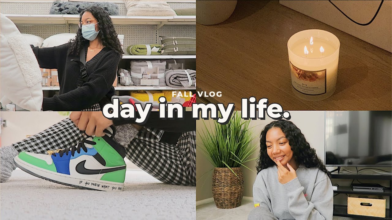 FALL VLOG: let’s go to target + home decor haul 🍂✨