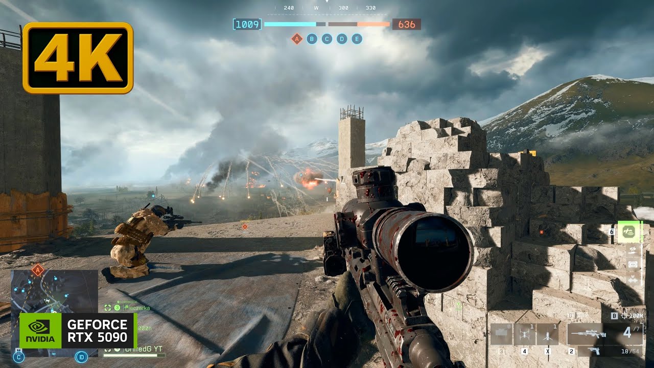 Non-Stop Action: 1 Hour of Battlefield 6 in 4K!