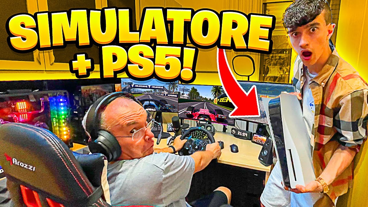 PROVO la PS5 CON il SIMULATORE di GUIDA su FORMULA 1 e SCOPRO CHE.. *INCREDIBILE*
