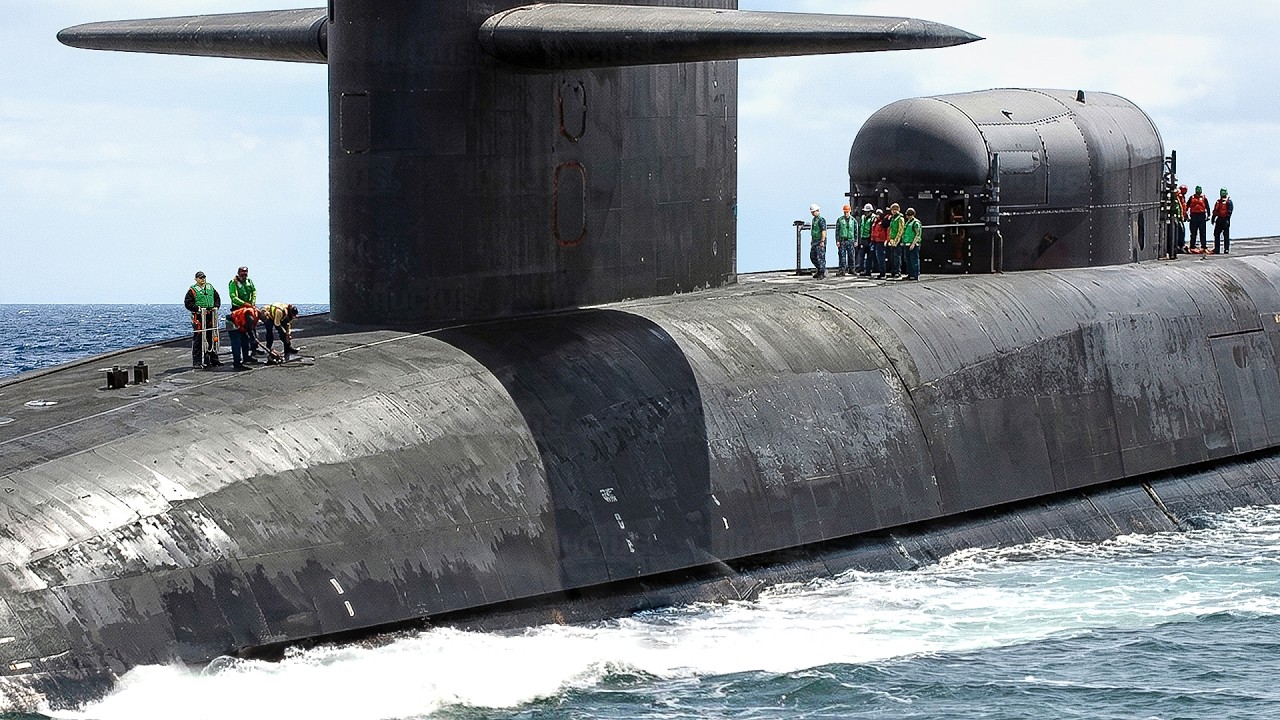 Life Inside US Navy&rsquo;s $4 Billion Giant Submarine Patrolling Deep Ocean