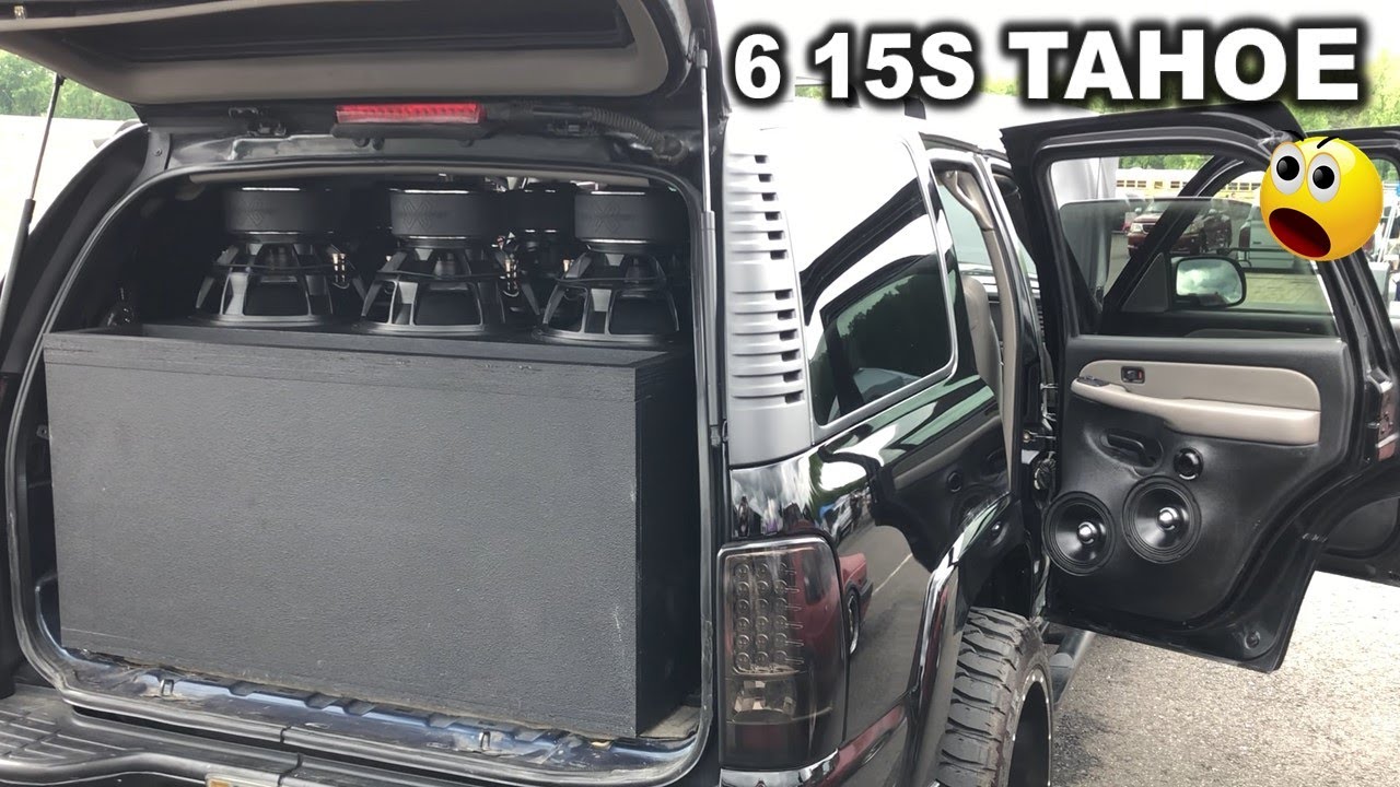 6 15-секундных автомобилей в этом Tahoe разрывают панели и окна!