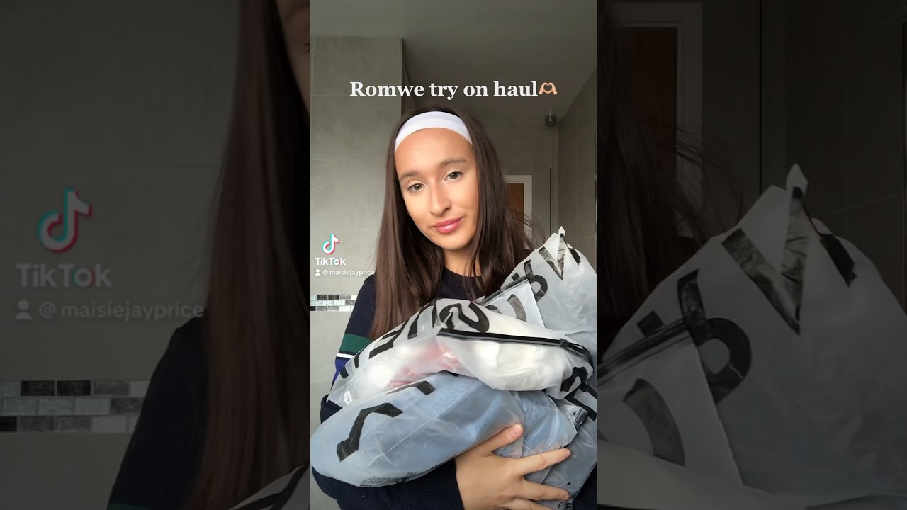 Romwe try on haul