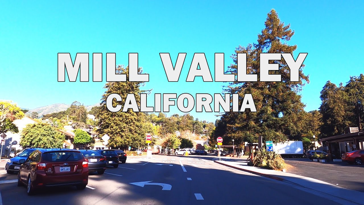 Mill Valley, California - Driving Tour 4K