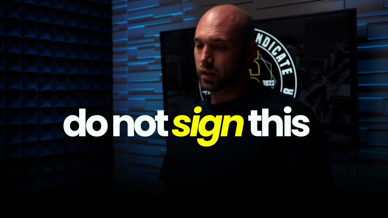 How to Lock Up Deals Safely With the Right Wholesale Contract