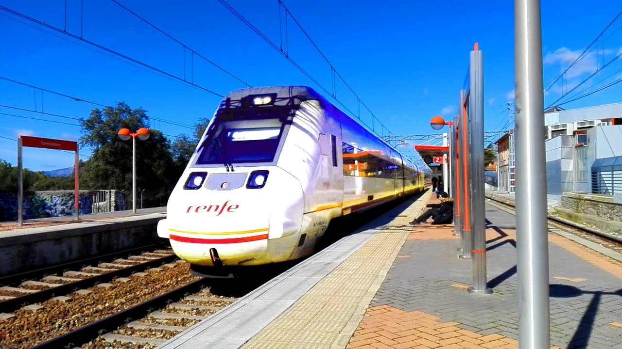 🚊 RENFE 599 en TORRELODONES (Madrid)