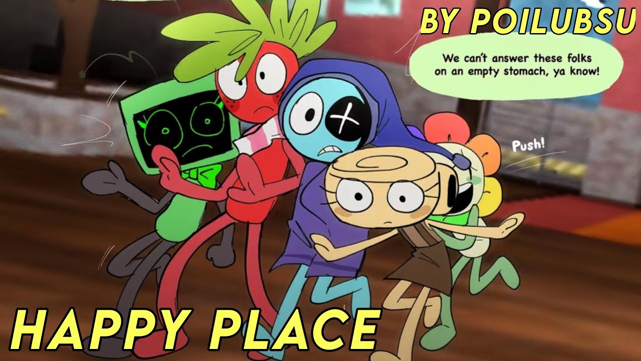 Happy Place || Dandy's World || Comic Dub || Part 1-3